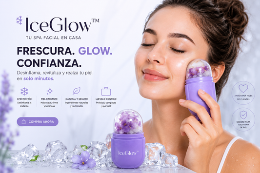 IceGlow™-Molde Hielo Facial de Silicona