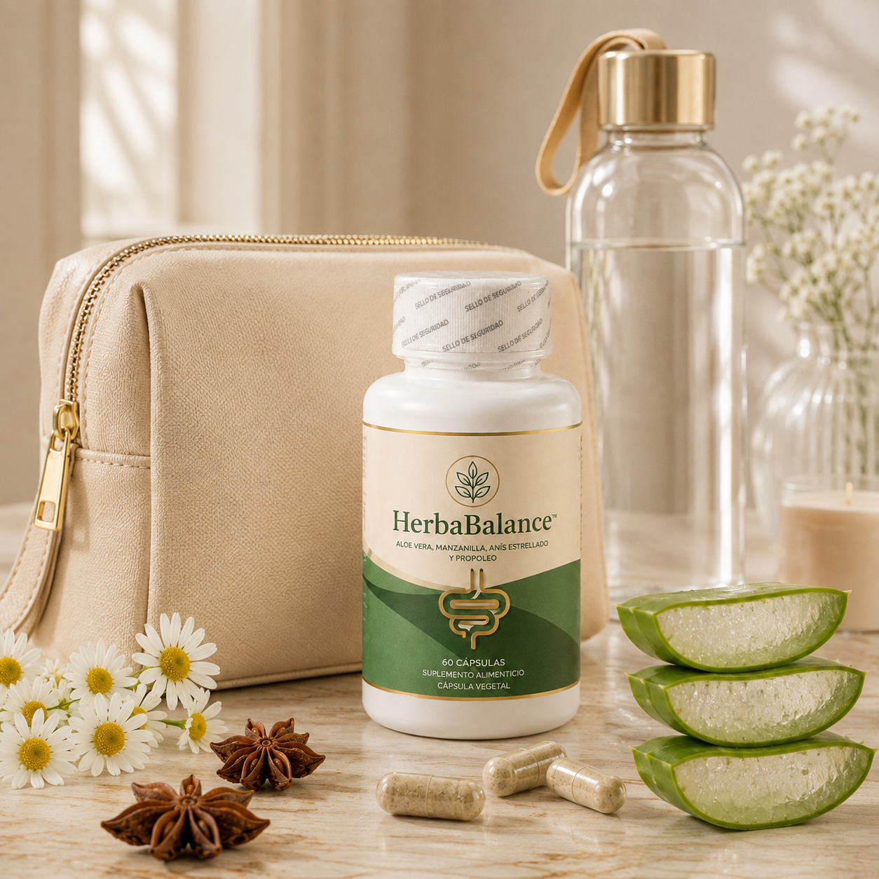 HerbaBalance™ | Complejo Herbal de Bienestar Diario – 60 Cápsulas