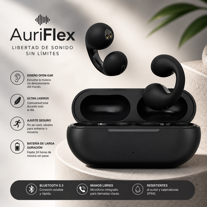 AuriFlex™-AUDÍFONOS CONDUCCIÓN INALÁMBRICOS