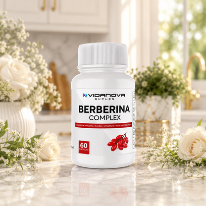 BeraBalance™ | Complejo de Berberina con Vinagre de Manzana, Canela y Vitamina E