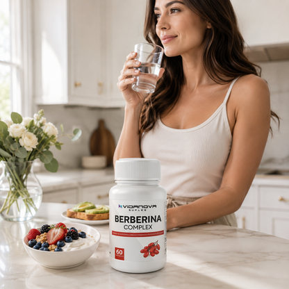 BeraBalance™ | Complejo de Berberina con Vinagre de Manzana, Canela y Vitamina E