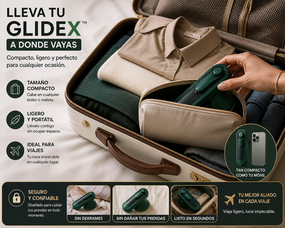 GlideX™-MINI PLANCHA DE ROPA A VAPOR