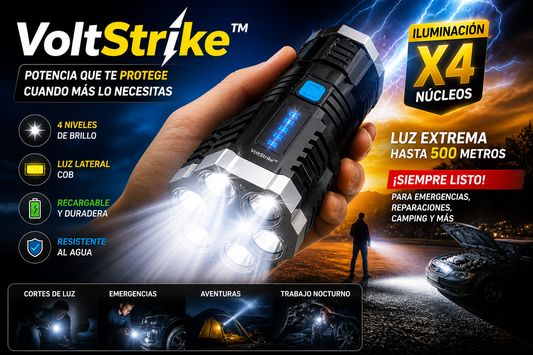 VoltStrike™-Ilumina 100 Veces Más
