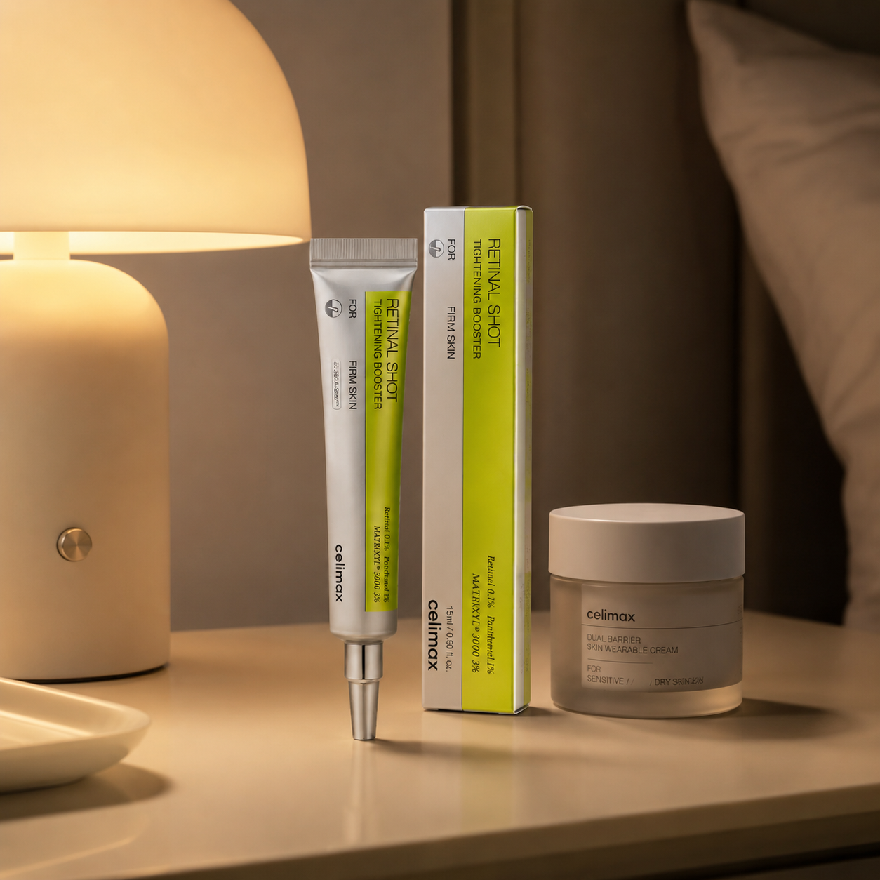 CELIMAX RETINAL SHOT™ | Tratamiento Nocturno de Renovación, Firmeza & Glow