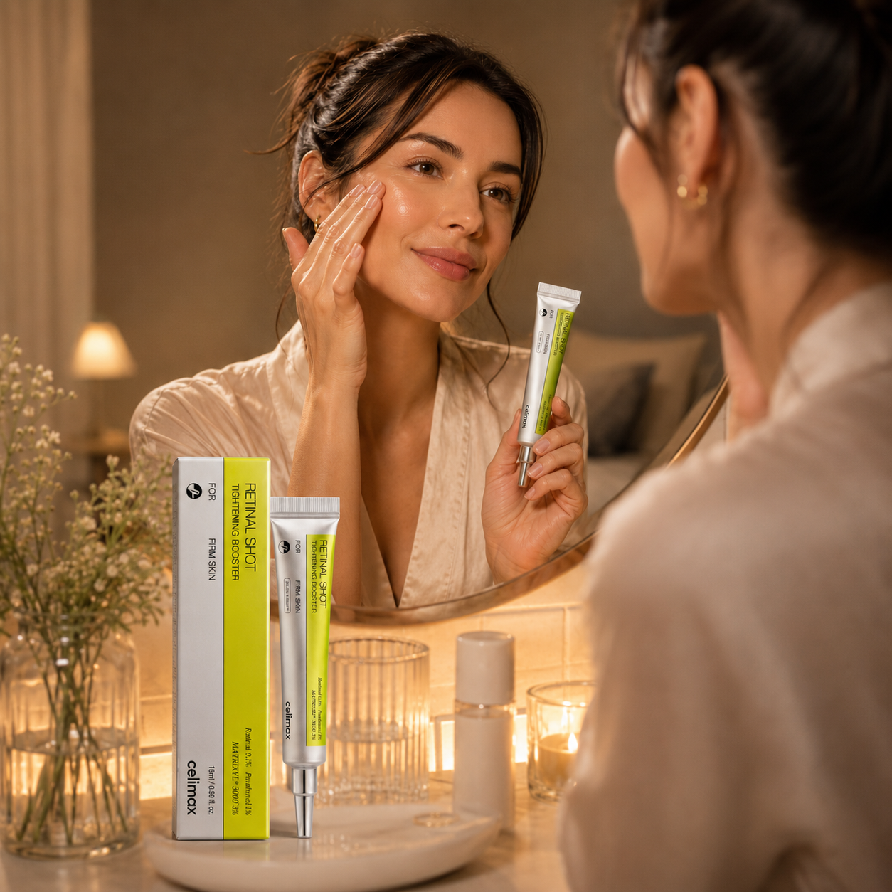 CELIMAX RETINAL SHOT™ | Tratamiento Nocturno de Renovación, Firmeza & Glow