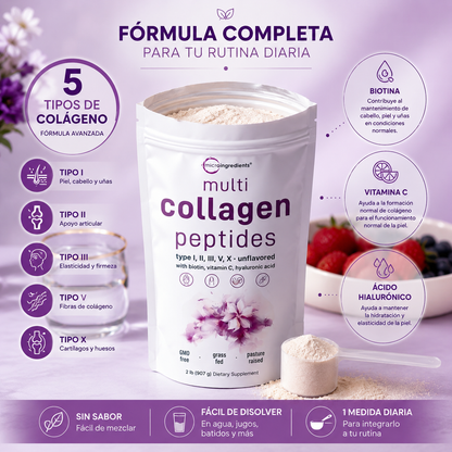 Multi Collagen Peptides™ | Belleza y Bienestar Desde Adentro