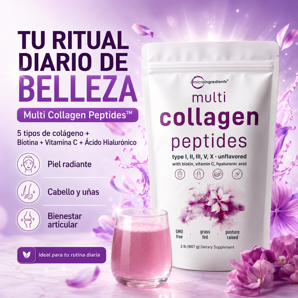 Multi Collagen Peptides™ | Belleza y Bienestar Desde Adentro