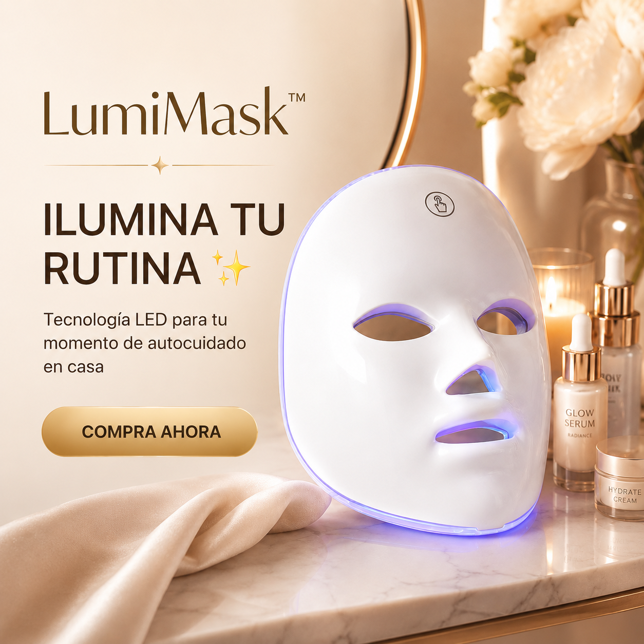 LumiMask™ | Ilumina tu piel, transforma tu rutina