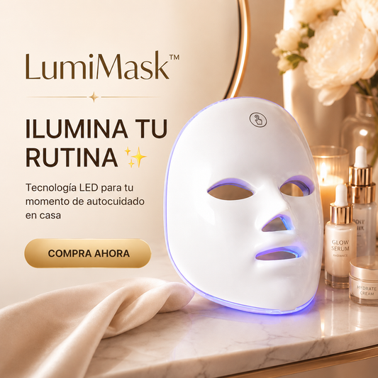 LumiMask™ | Ilumina tu piel, transforma tu rutina