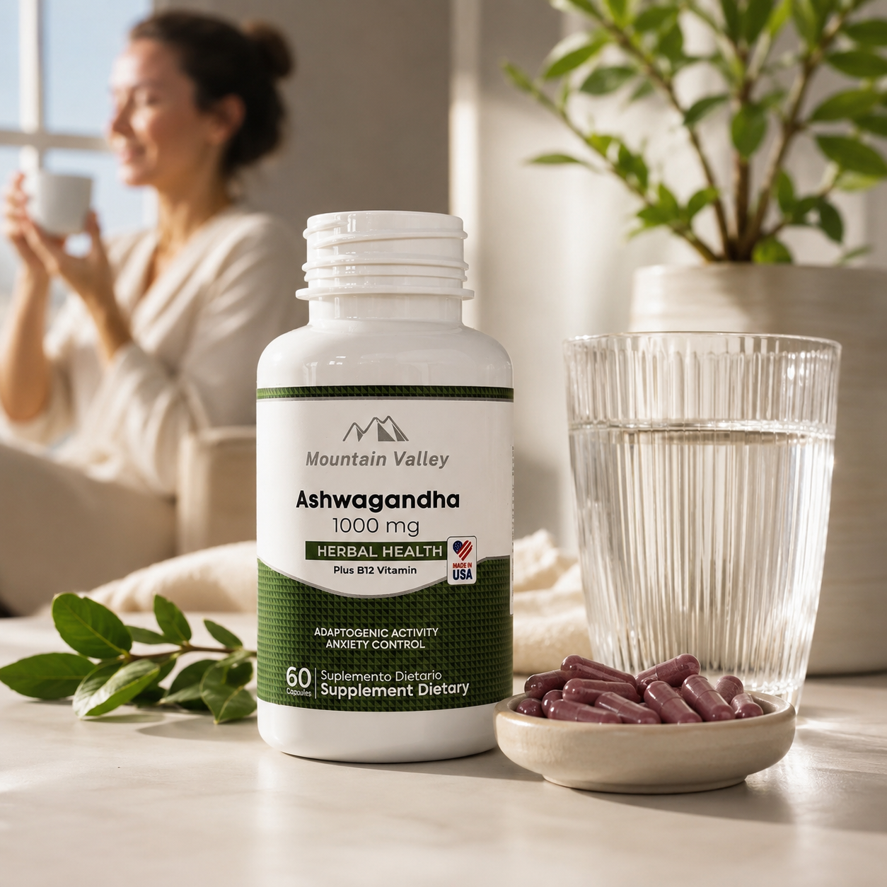 ZenBalance™ – Ashwagandha + B12 para tu Rutina de Bienestar