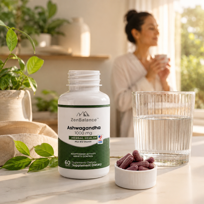 ZenBalance™ – Ashwagandha + B12 para tu Rutina de Bienestar