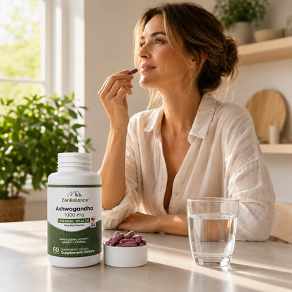 ZenBalance™ – Ashwagandha + B12 para tu Rutina de Bienestar