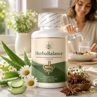 HerbaBalance™ | Complejo Herbal de Bienestar Diario – 60 Cápsulas