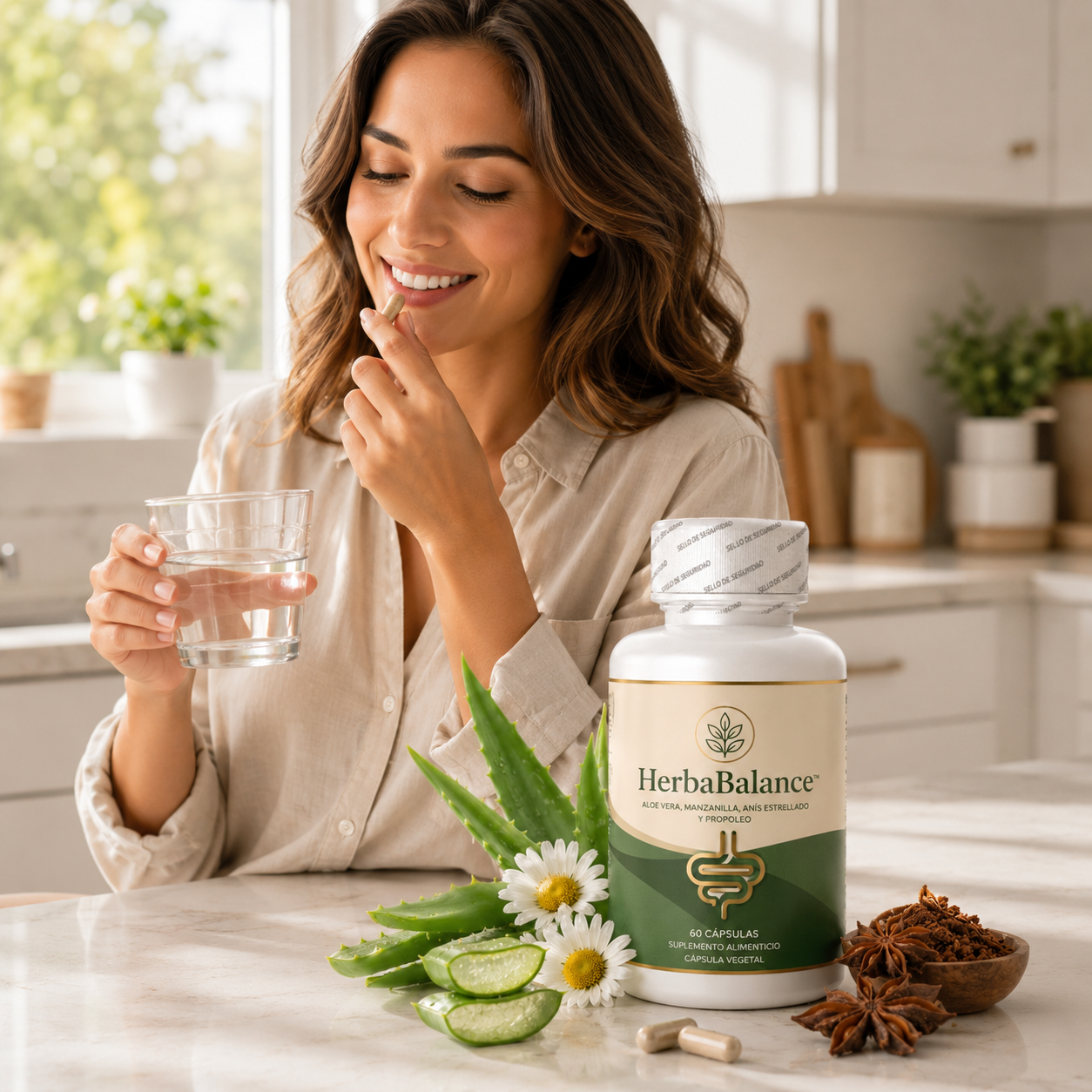 HerbaBalance™ | Complejo Herbal de Bienestar Diario – 60 Cápsulas