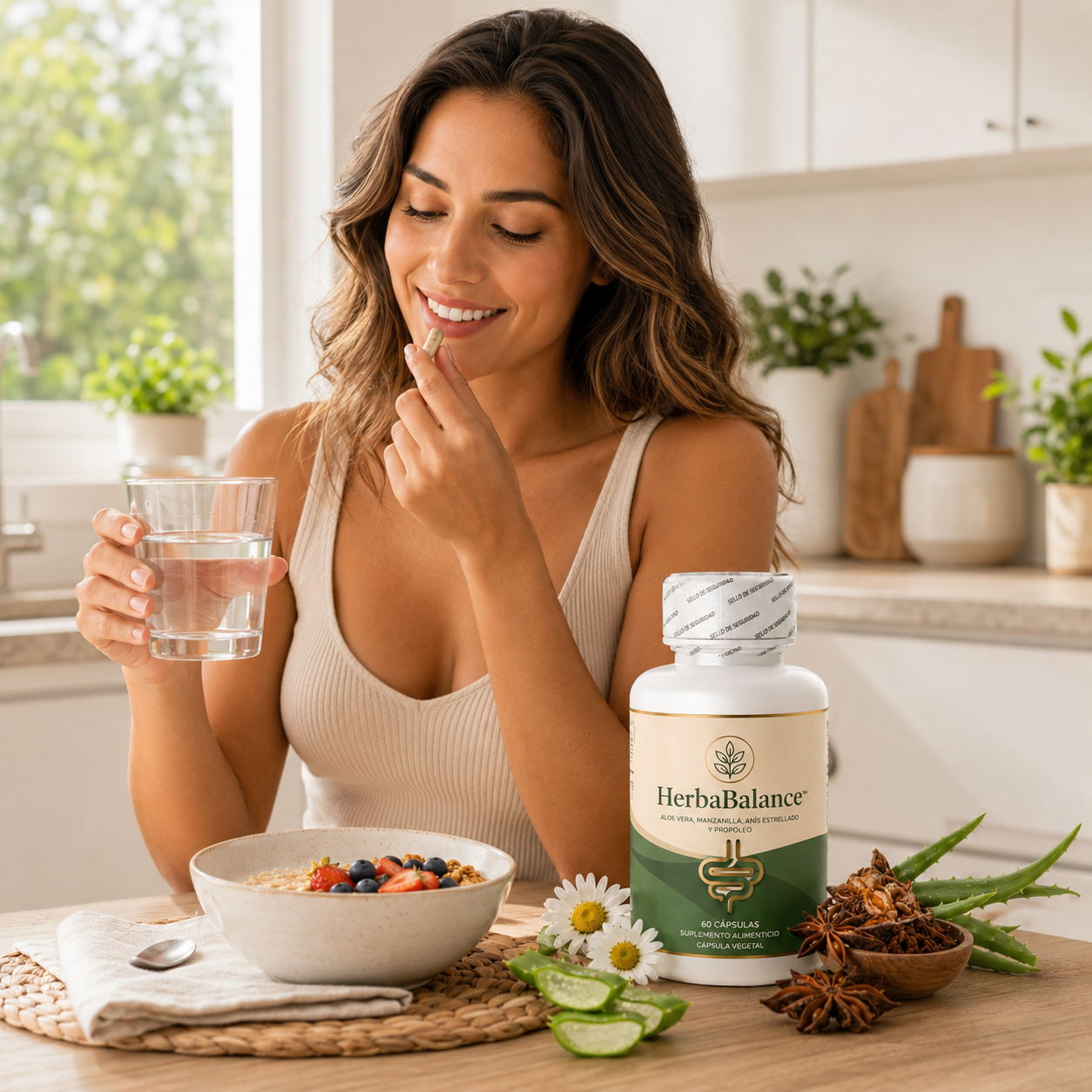 HerbaBalance™ | Complejo Herbal de Bienestar Diario – 60 Cápsulas