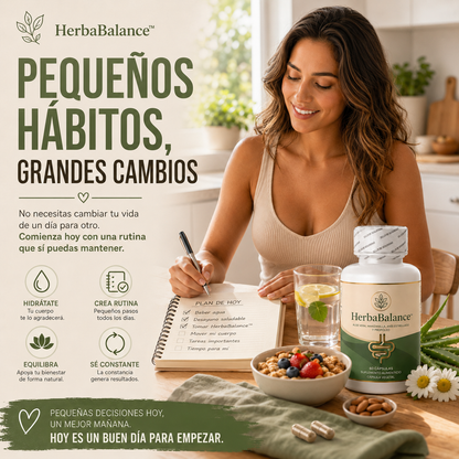 HerbaBalance™ | Complejo Herbal de Bienestar Diario – 60 Cápsulas