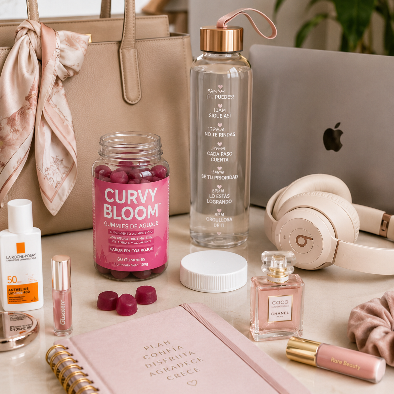 CurvyBloom™ Gummies con Fitoestrógenos | Siéntete Más Tú Cada Día