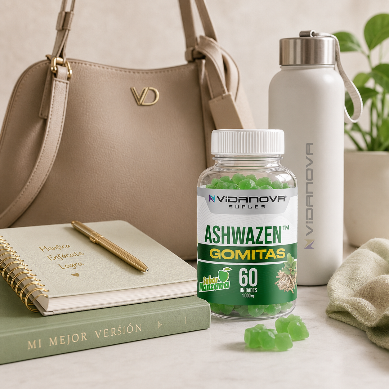 AshwaZen™ | Gomitas de Ashwagandha para tu Equilibrio y Bienestar Diario