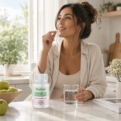 VinaCore™ | Vinagre de Manzana 60 Caps