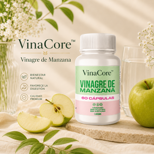 VinaCore™ | Vinagre de Manzana 60 Caps