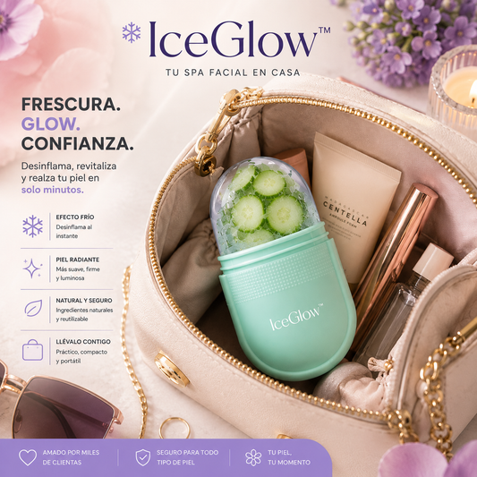 IceGlow™-Molde Hielo Facial de Silicona