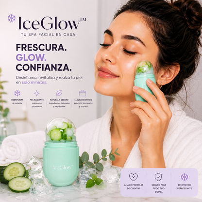 IceGlow™-Molde Hielo Facial de Silicona