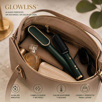 GLOWLISS™-Cepillo Eléctrico Anti Frizz