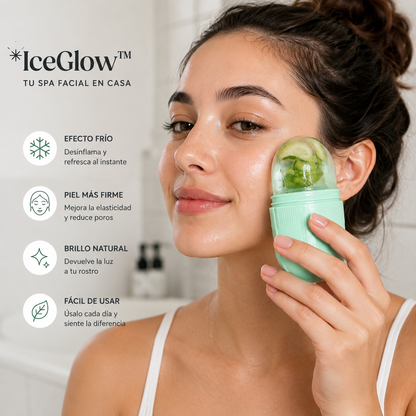 IceGlow™-Molde Hielo Facial de Silicona